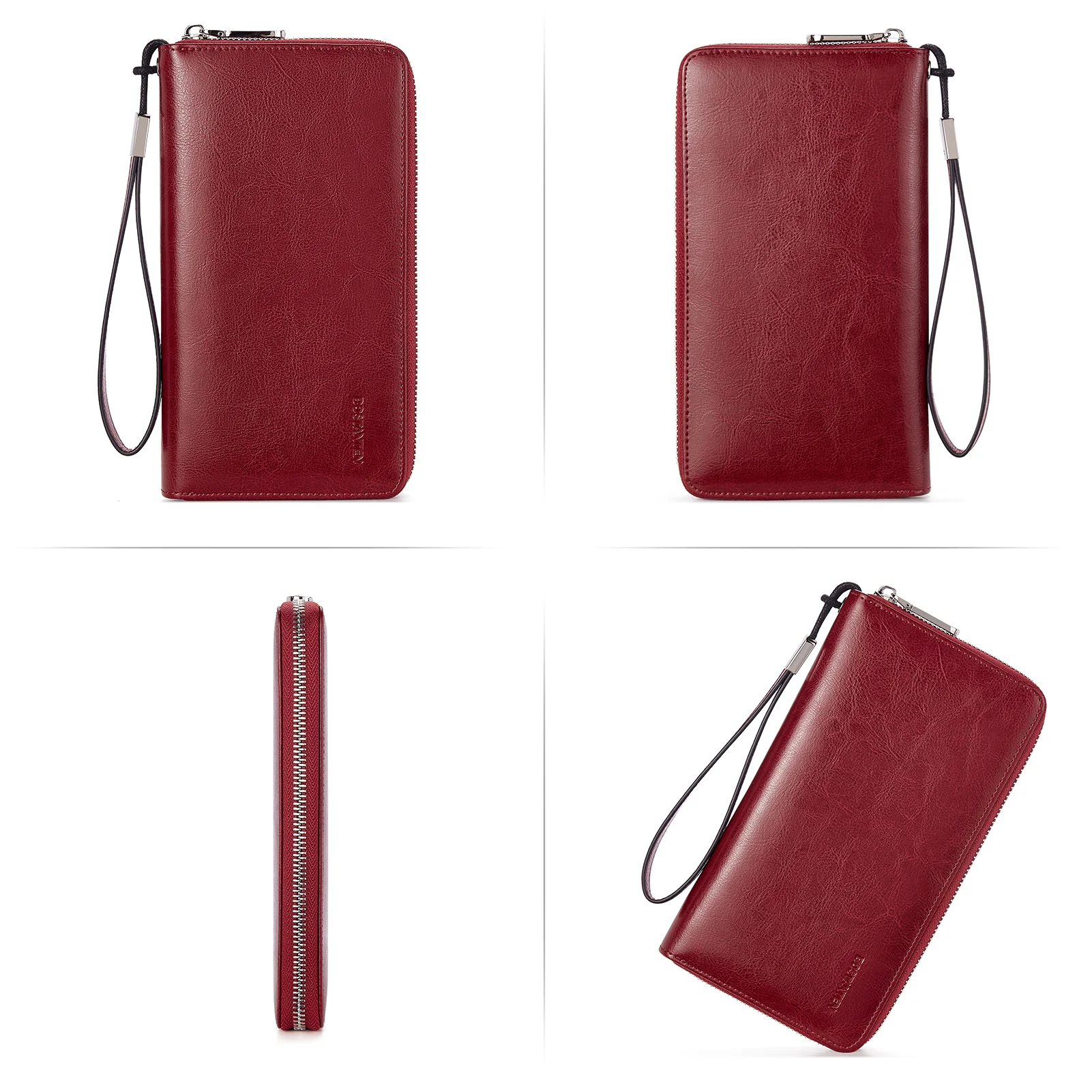 Rozenn Wallets With Checkbook Holder —— Zipper - Image 5