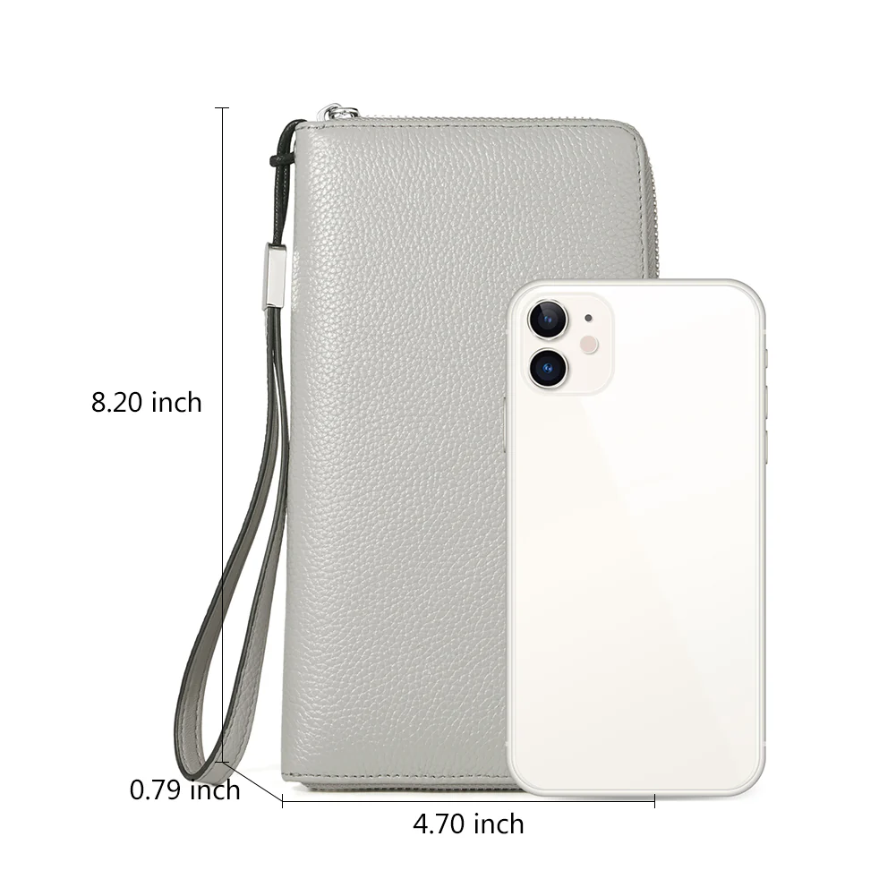 Rozenn Wallets With Checkbook Holder —— Zipper - Image 56