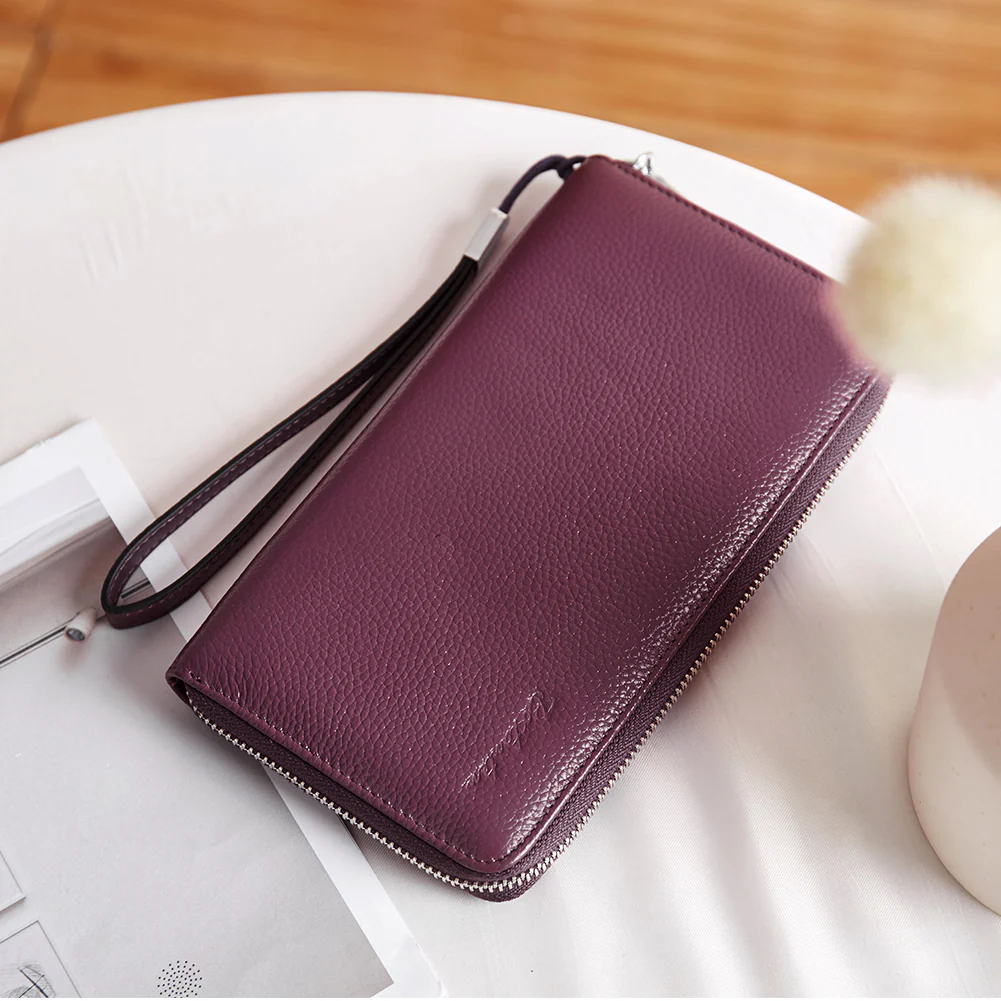 Rozenn Wallets With Checkbook Holder —— Zipper - Image 63