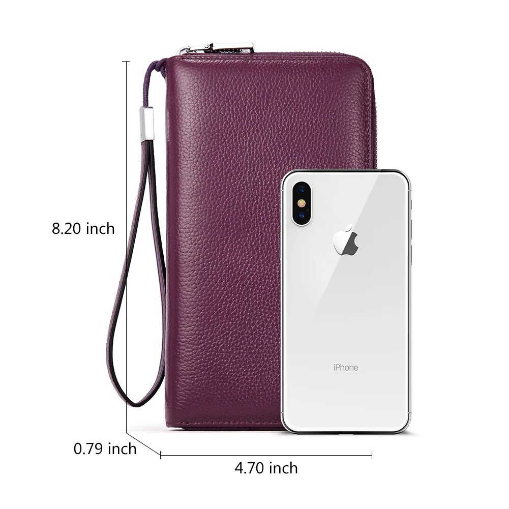 Rozenn Wallets With Checkbook Holder —— Zipper - Image 64