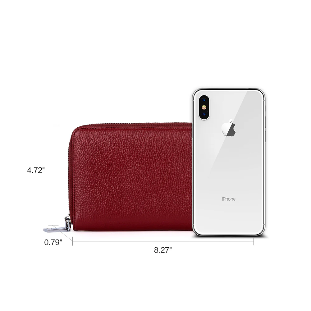 Rozenn Wallets With Checkbook Holder —— Zipper - Image 78