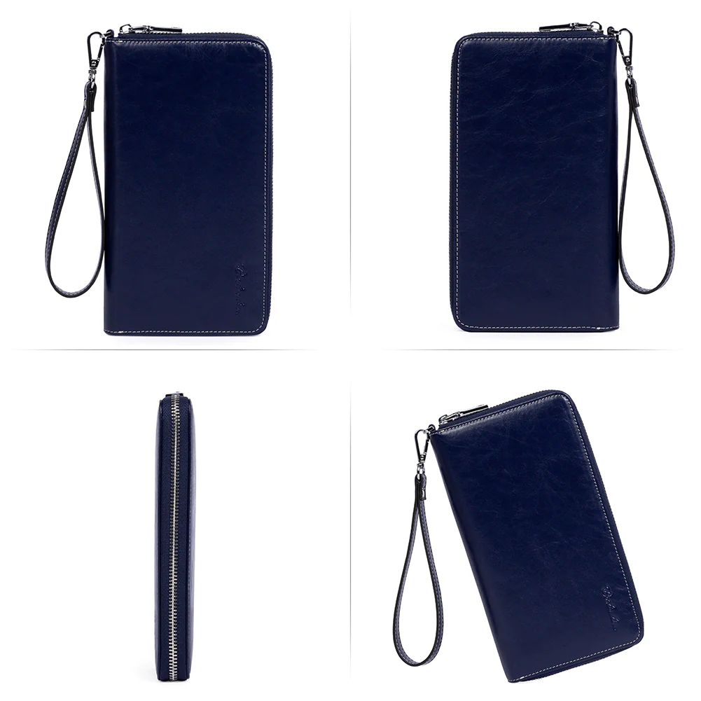 Rozenn Wallets With Checkbook Holder —— Zipper - Image 93