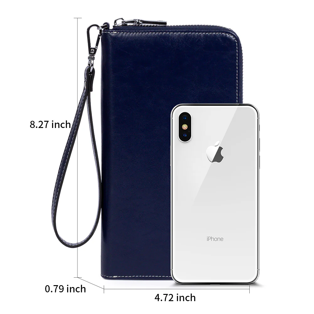 Rozenn Wallets With Checkbook Holder —— Zipper - Image 94