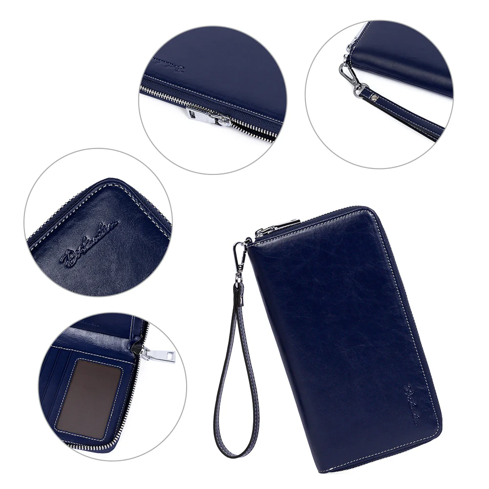 Rozenn Wallets With Checkbook Holder —— Zipper - Image 96