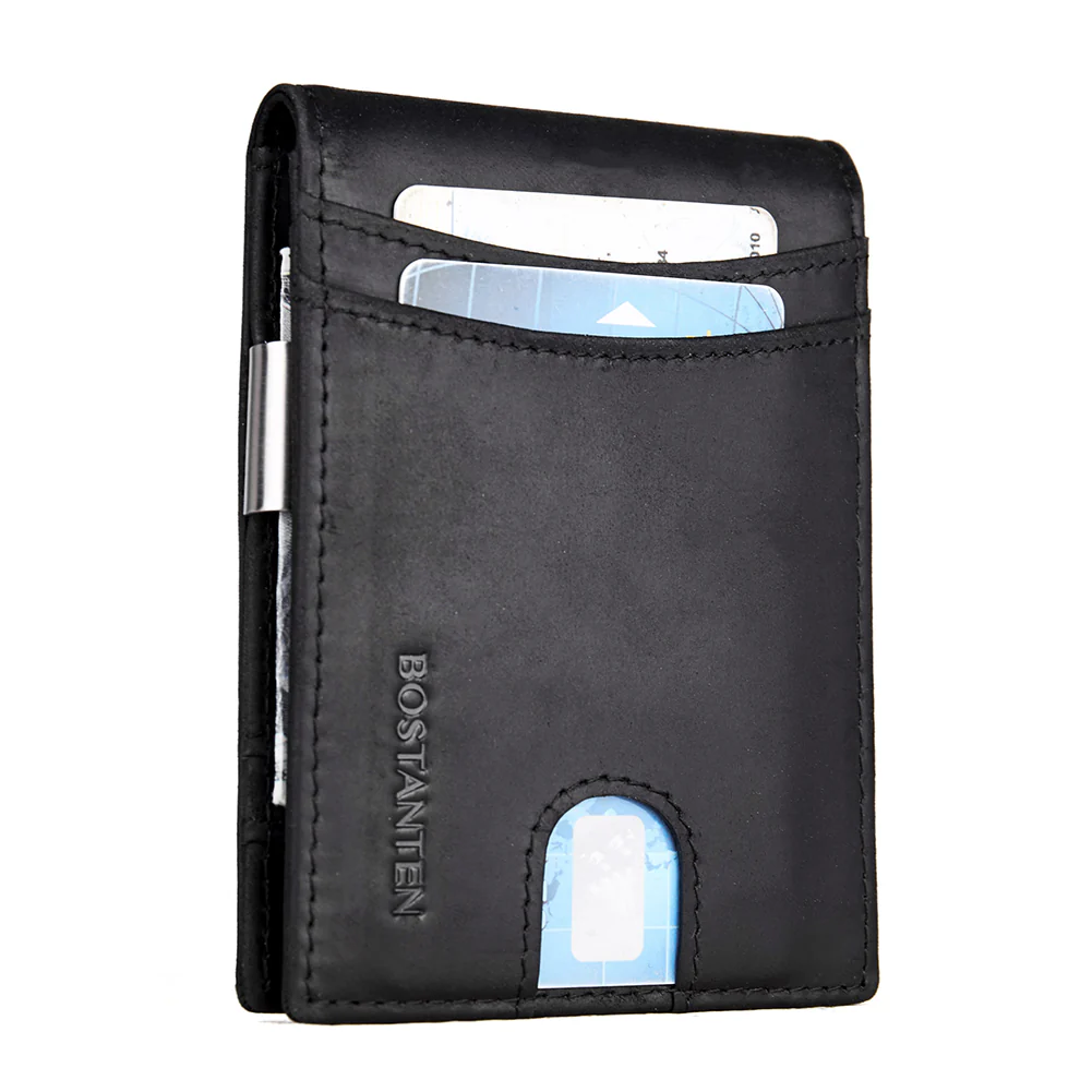 Rozenn RFID-blocking Leather Bifold Wallet for Men - Image 10