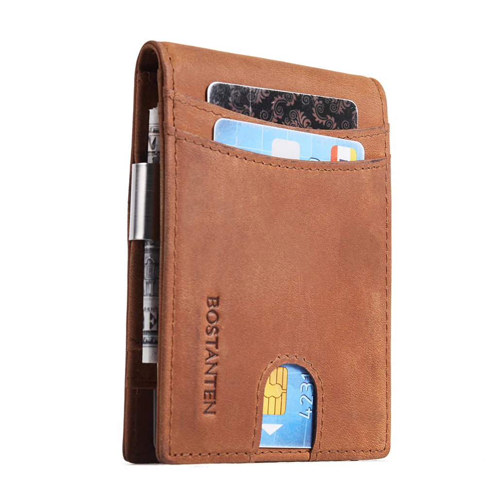 Rozenn RFID-blocking Leather Bifold Wallet for Men - Image 22