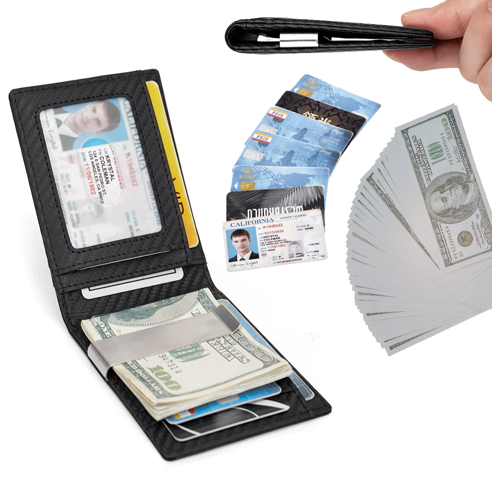 Rozenn RFID-blocking Leather Bifold Wallet for Men - Image 9