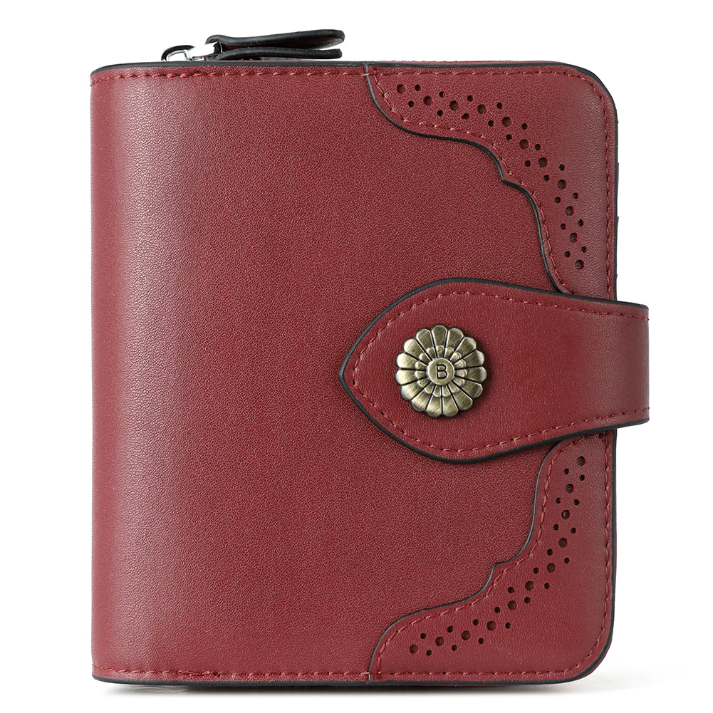 Rozenn  Full Grain Leather Money Clip Wallet —— Small Bifold - Image 2