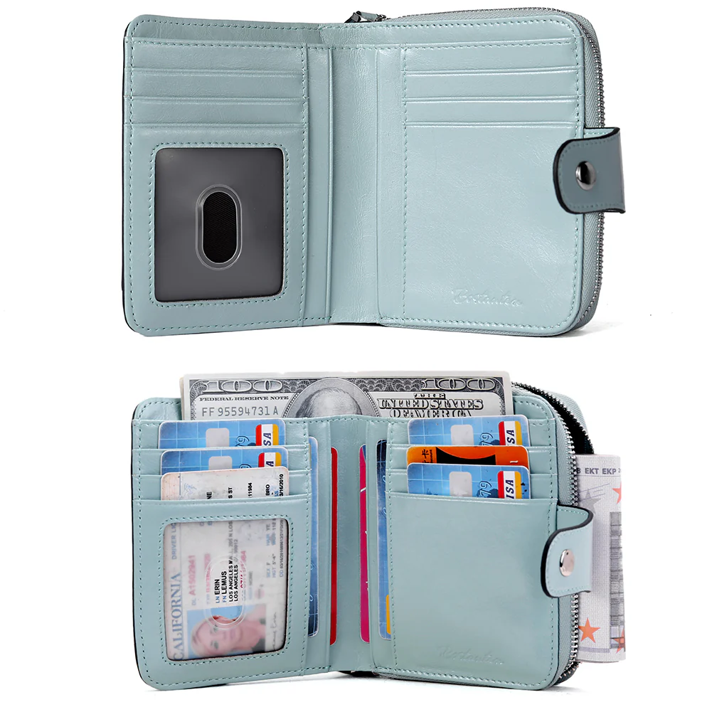 Lnna RFID Wallet For Ladies — Coin Purse - Image 100