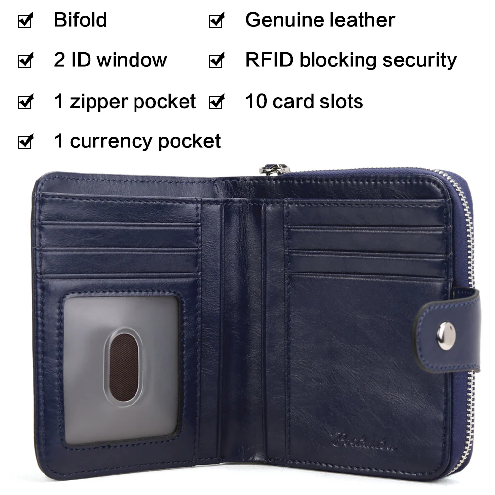 Lnna RFID Wallet For Ladies — Coin Purse - Image 106