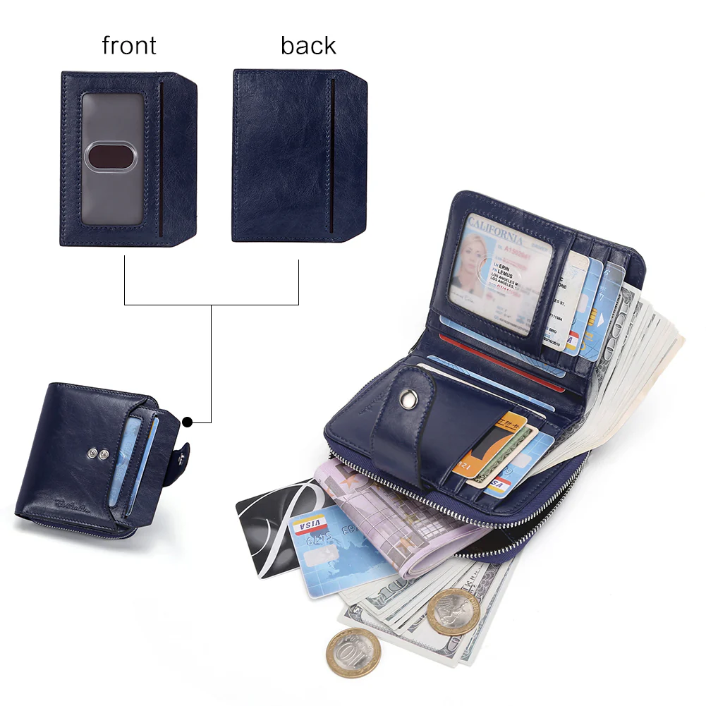 Lnna RFID Wallet For Ladies — Coin Purse - Image 108