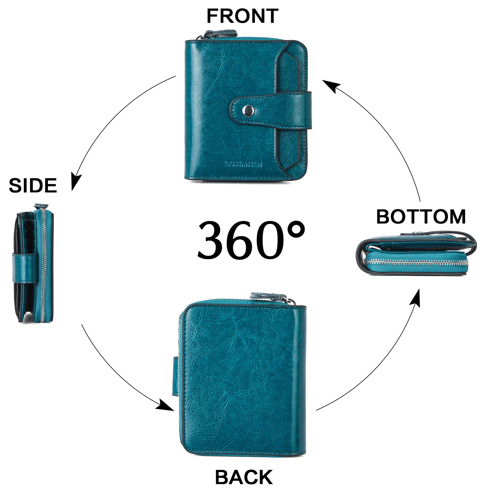 Lnna RFID Wallet For Ladies — Coin Purse - Image 113