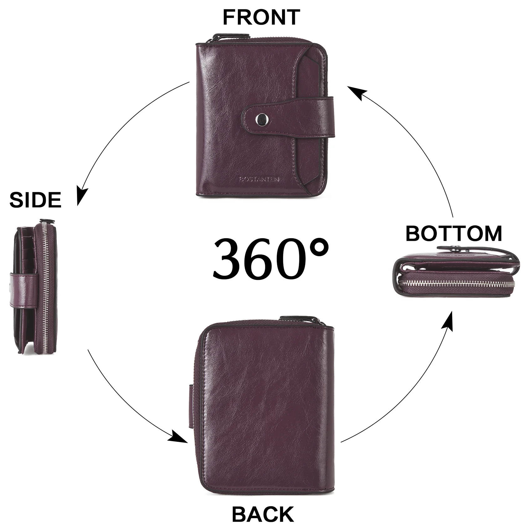 Lnna RFID Wallet For Ladies — Coin Purse - Image 120