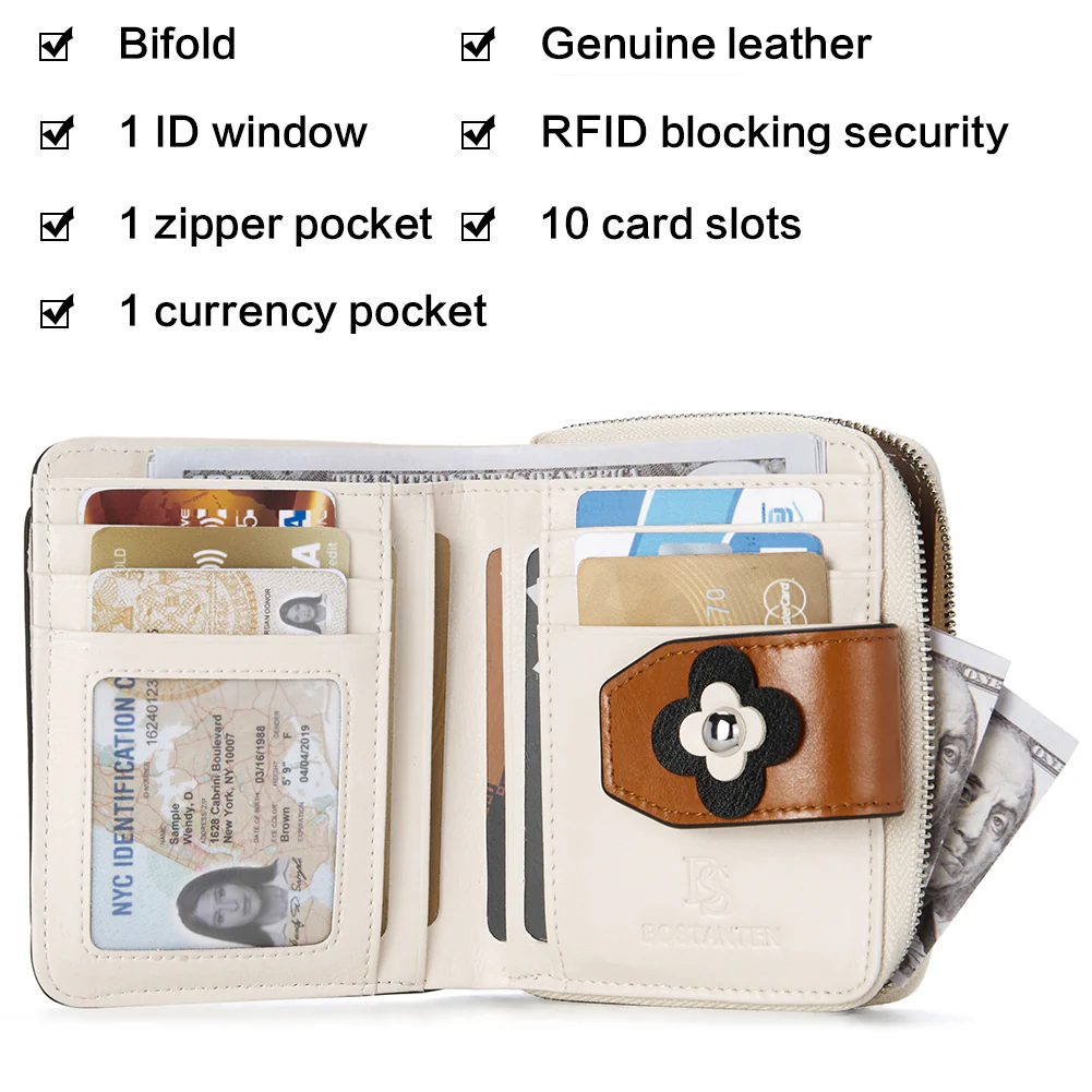 Lnna RFID Wallet For Ladies — Coin Purse - Image 145