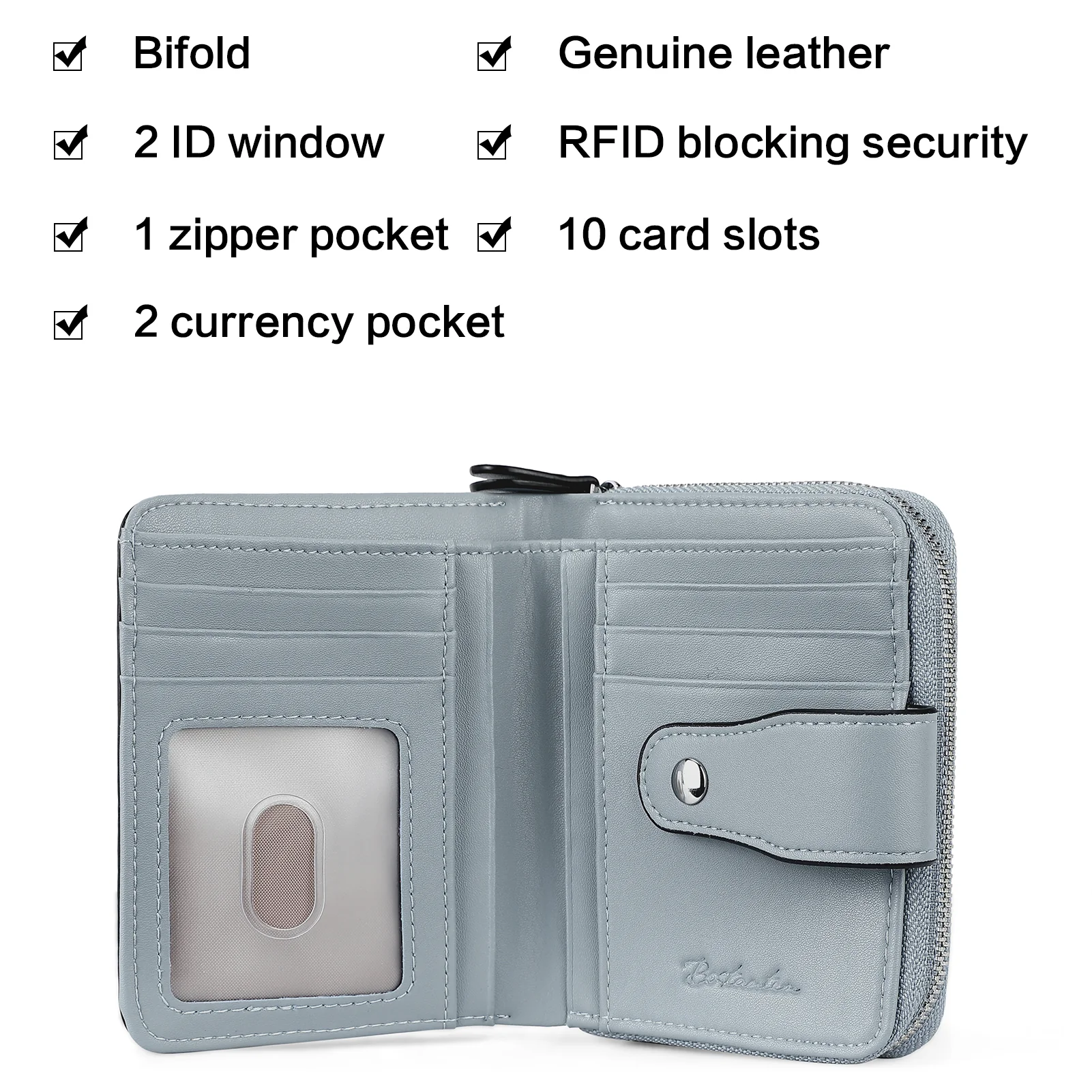 Lnna RFID Wallet For Ladies — Coin Purse - Image 154