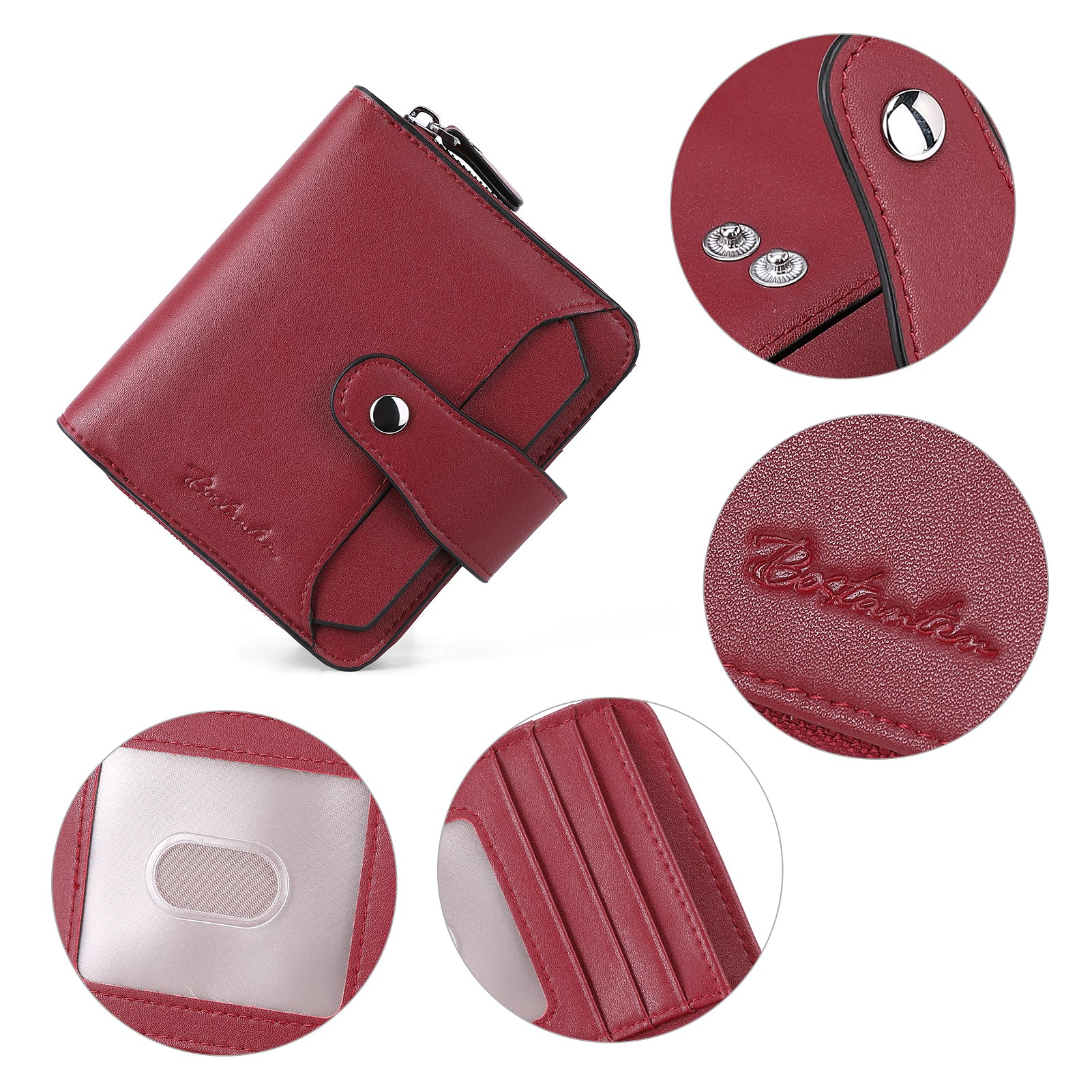 Lnna RFID Wallet For Ladies — Coin Purse - Image 162