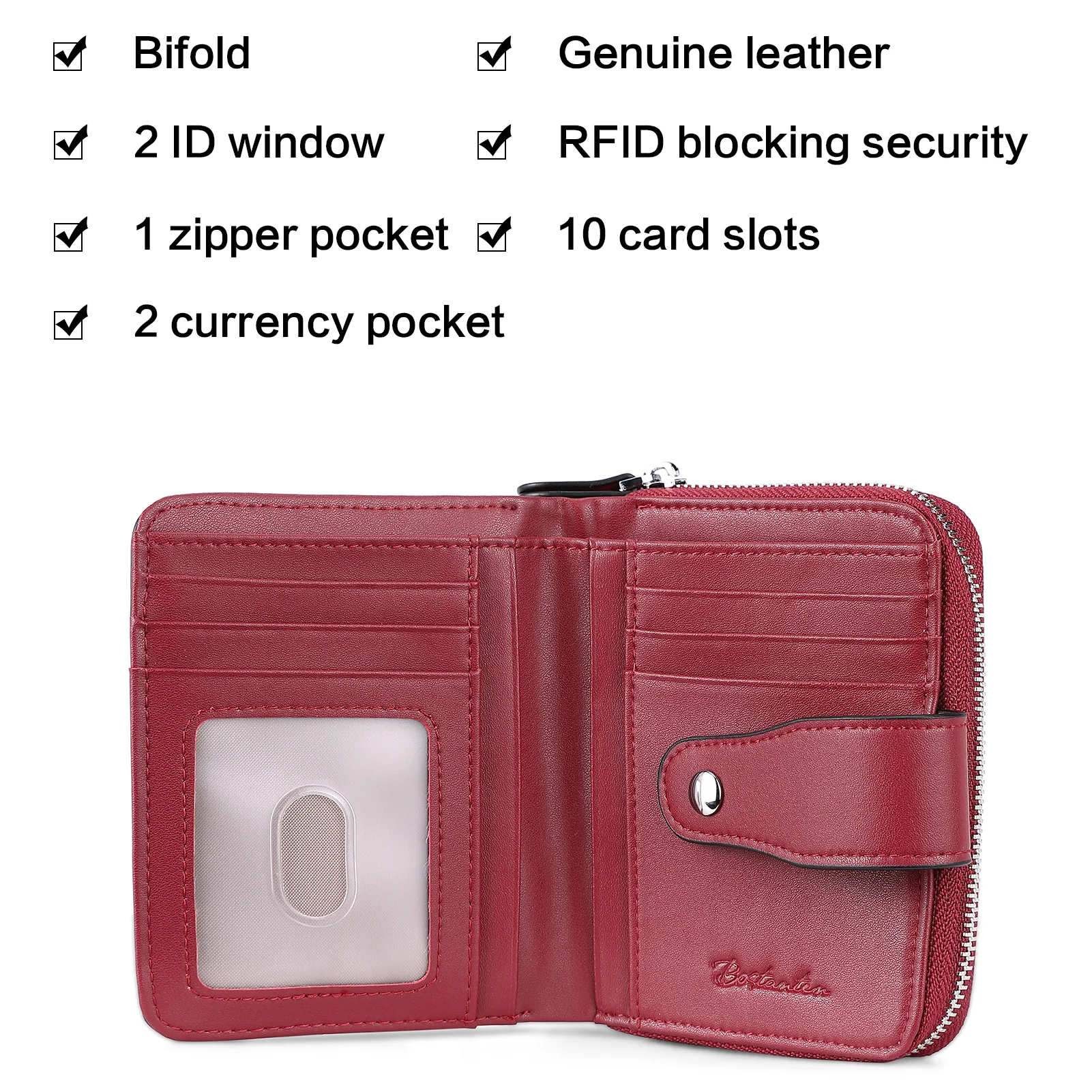 Lnna RFID Wallet For Ladies — Coin Purse - Image 163