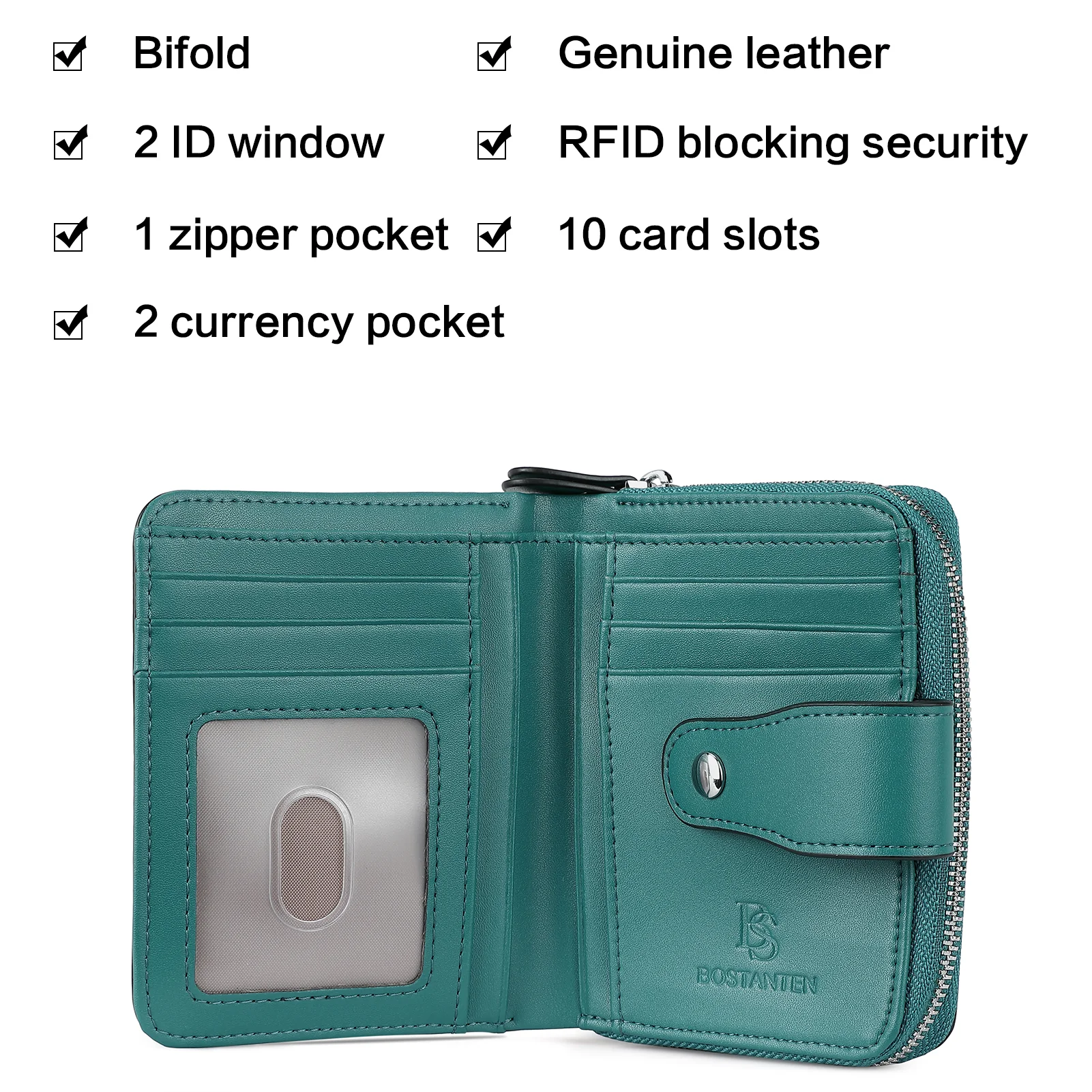 Lnna RFID Wallet For Ladies — Coin Purse - Image 172