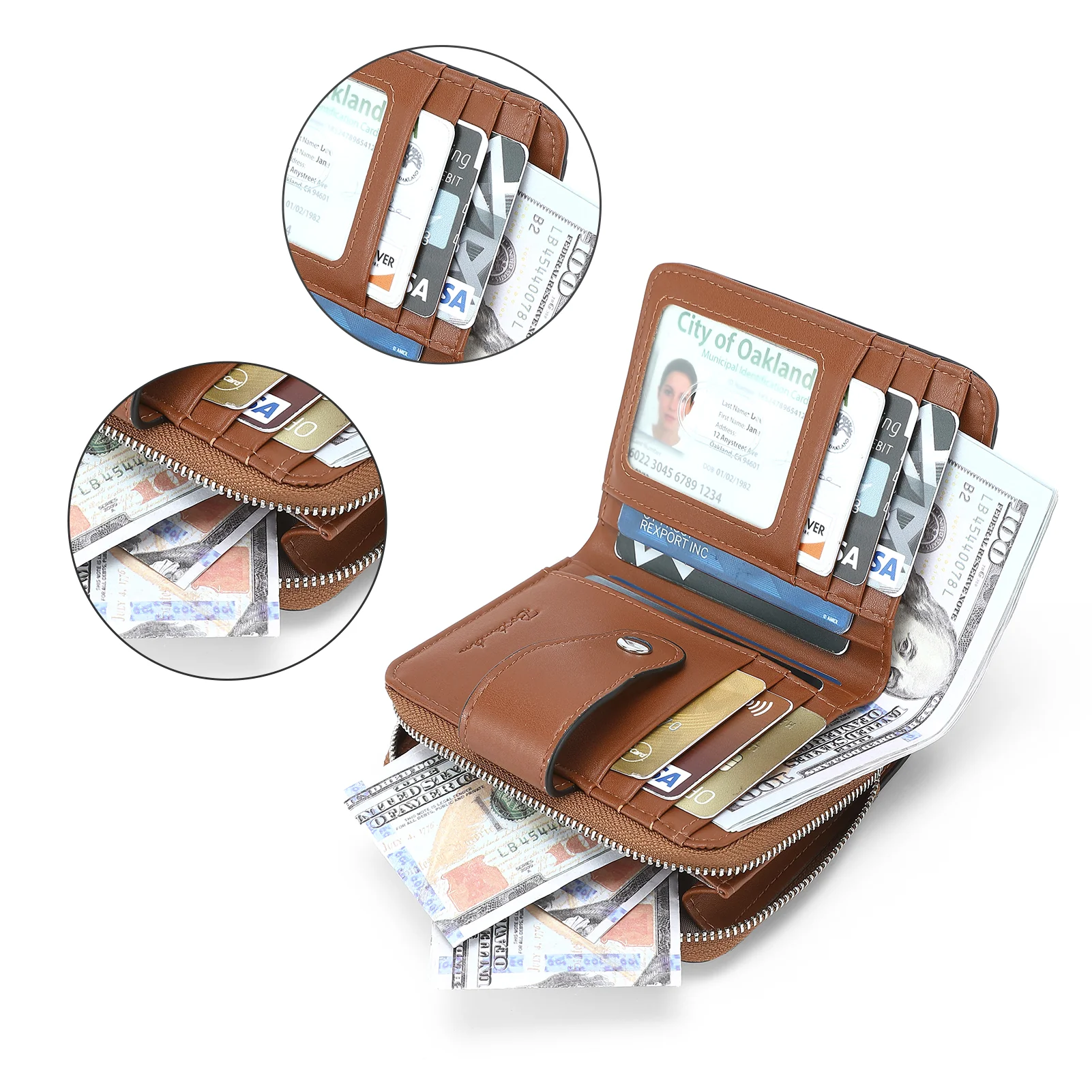 Lnna RFID Wallet For Ladies — Coin Purse - Image 183