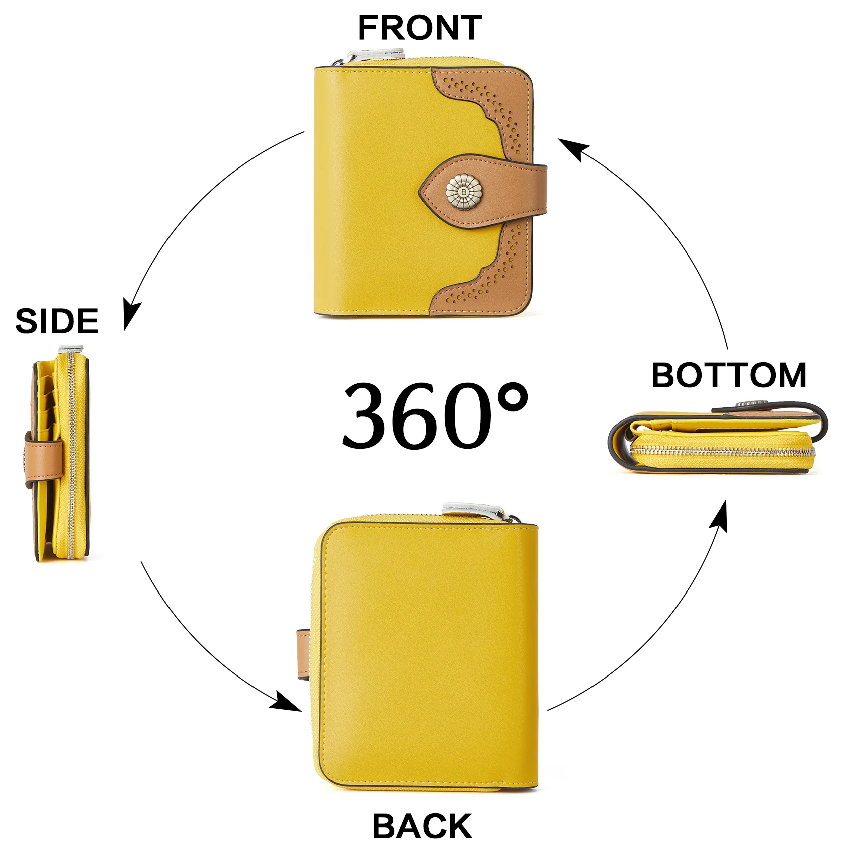Lnna RFID Wallet For Ladies — Coin Purse - Image 189