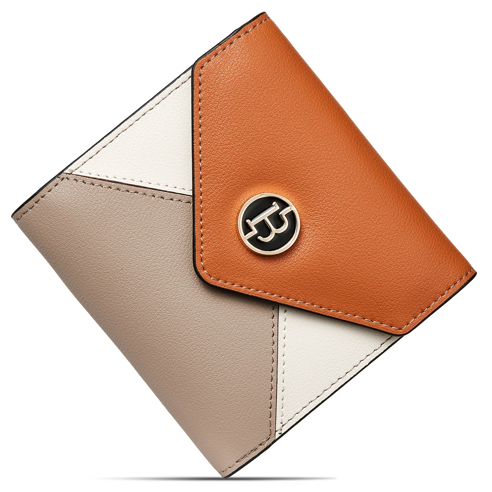Rozenn Small Bifold Wallet with Card Case for Women in Leather - Image 12