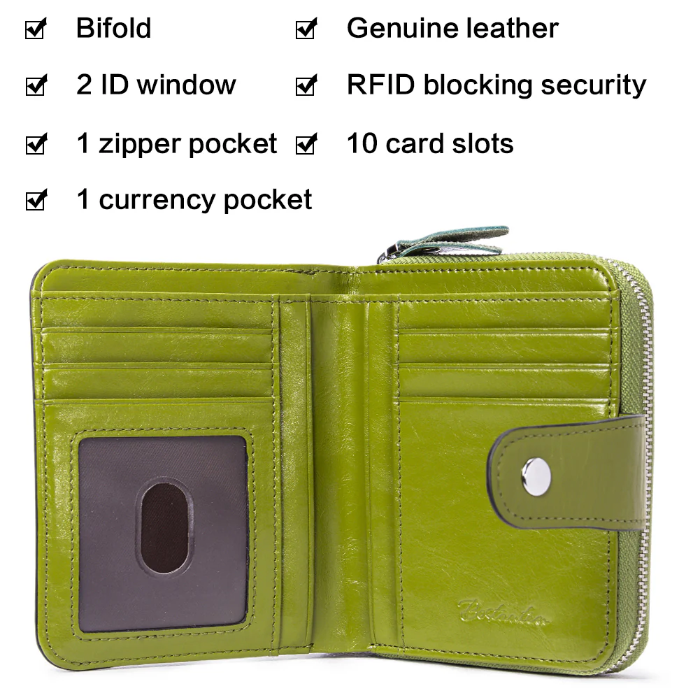 Lnna RFID Wallet For Ladies — Coin Purse - Image 3