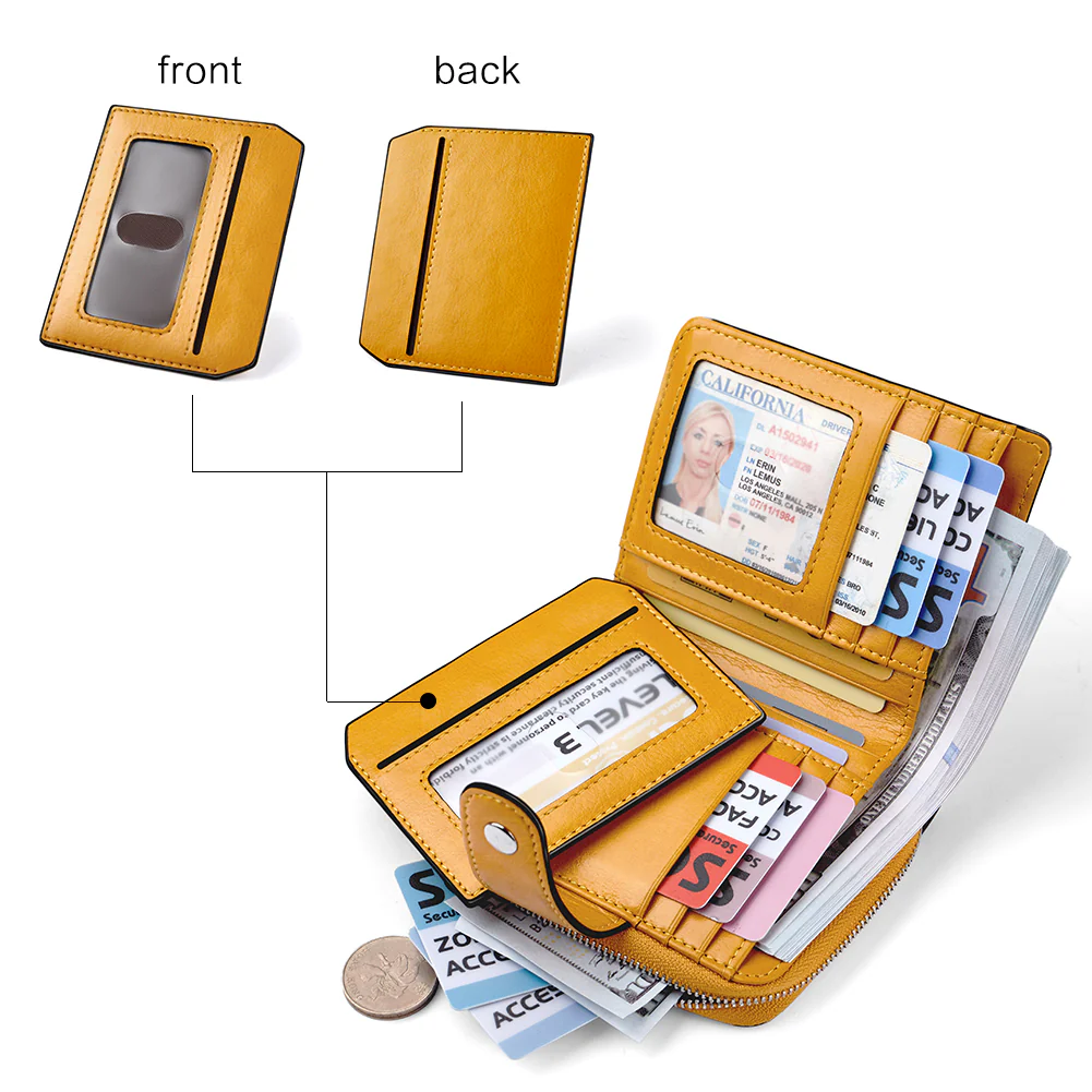 Lnna RFID Wallet For Ladies — Coin Purse - Image 33