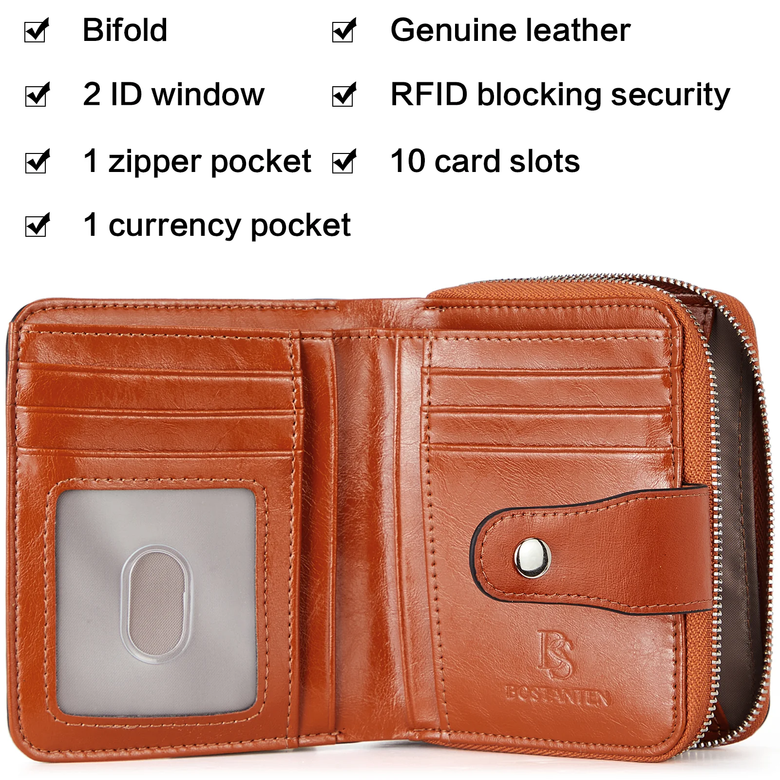 Lnna RFID Wallet For Ladies — Coin Purse - Image 48