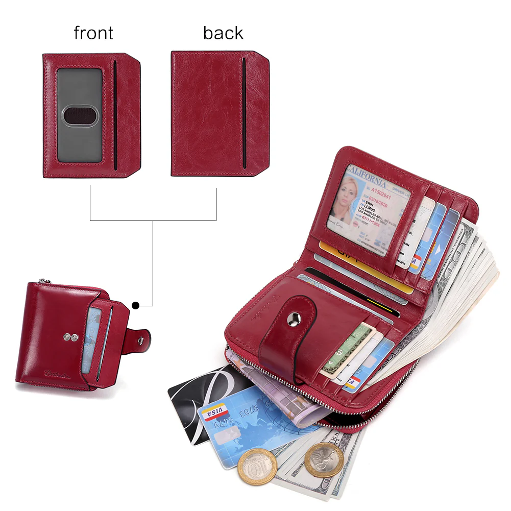 Lnna RFID Wallet For Ladies — Coin Purse - Image 66