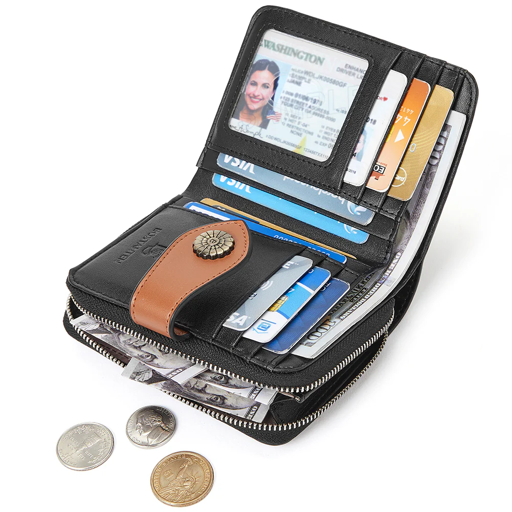 Lnna RFID Wallet For Ladies — Coin Purse - Image 74