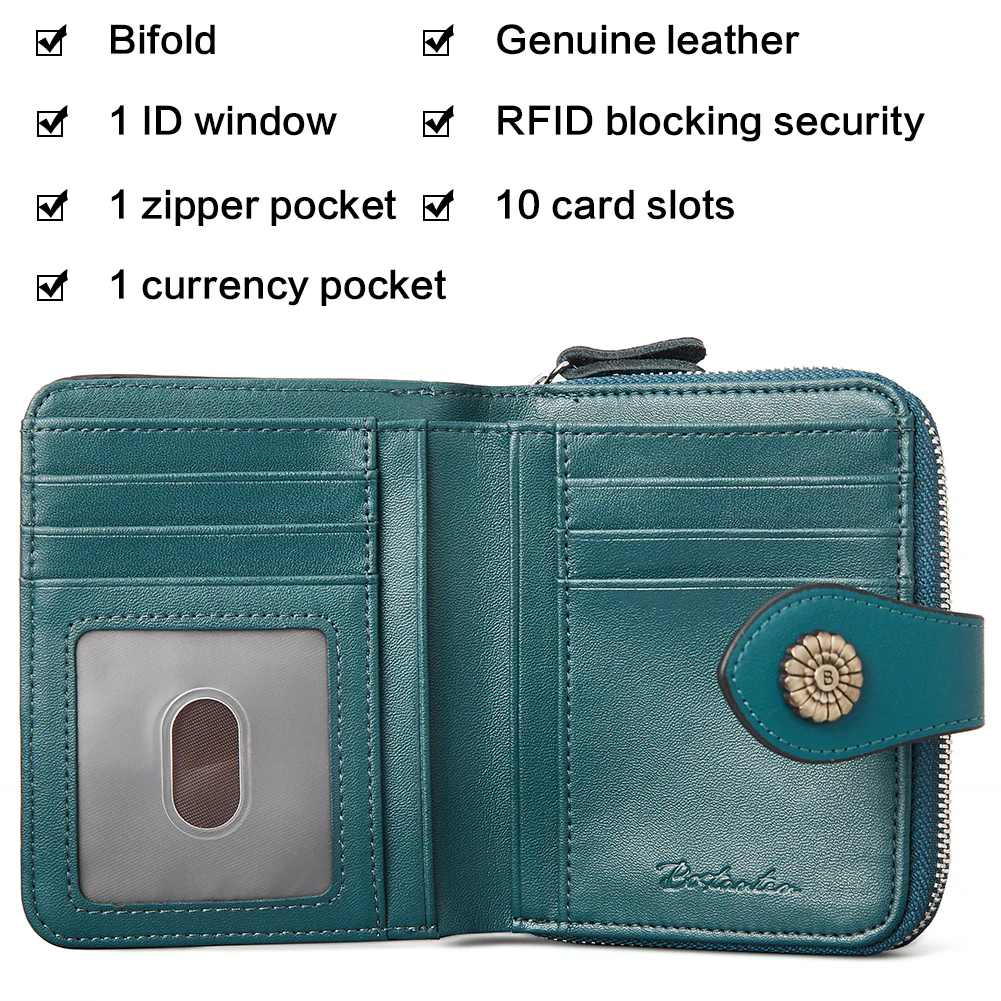 Lnna RFID Wallet For Ladies — Coin Purse - Image 80