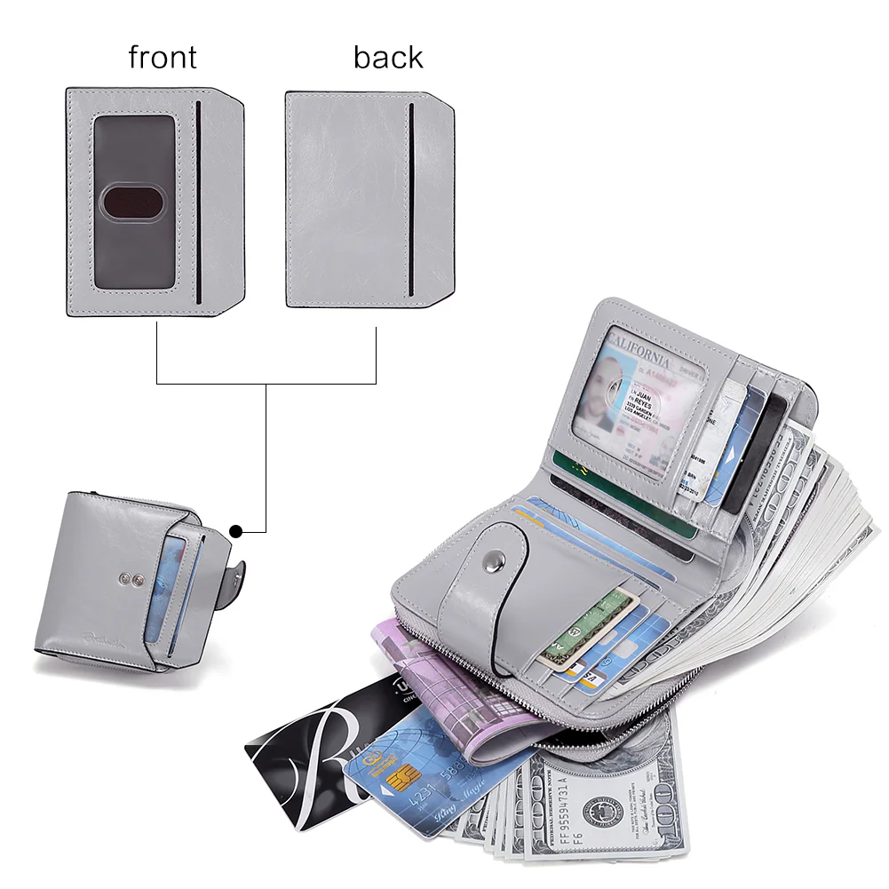 Lnna RFID Wallet For Ladies — Coin Purse - Image 92