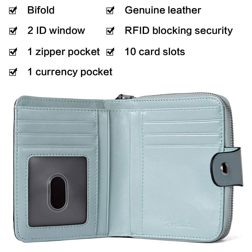 Lnna RFID Wallet For Ladies — Coin Purse - Image 98