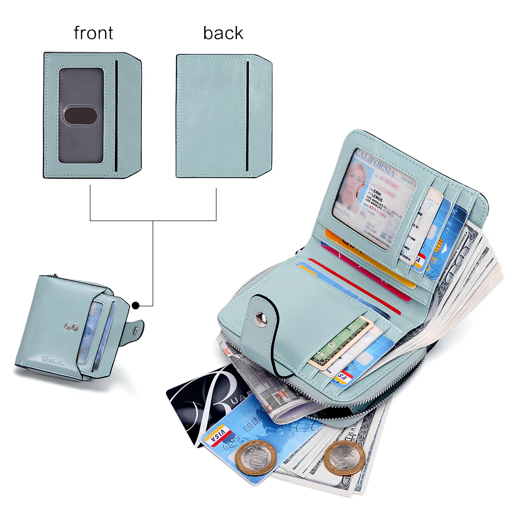 Lnna RFID Wallet For Ladies — Coin Purse - Image 99