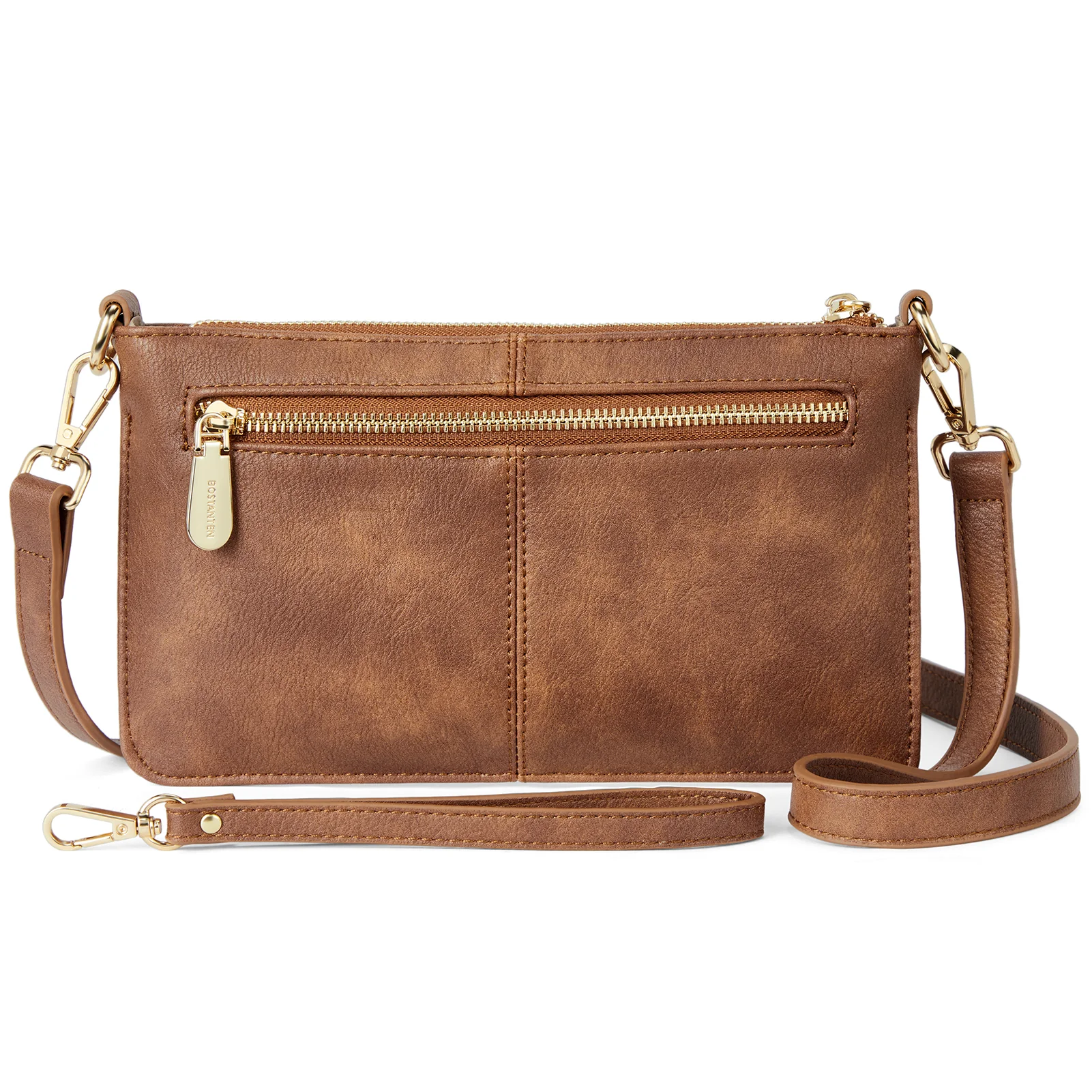 Nola  Chic and Sustainable - The Vegan Leather Envelope Clutch Purse - Image 14