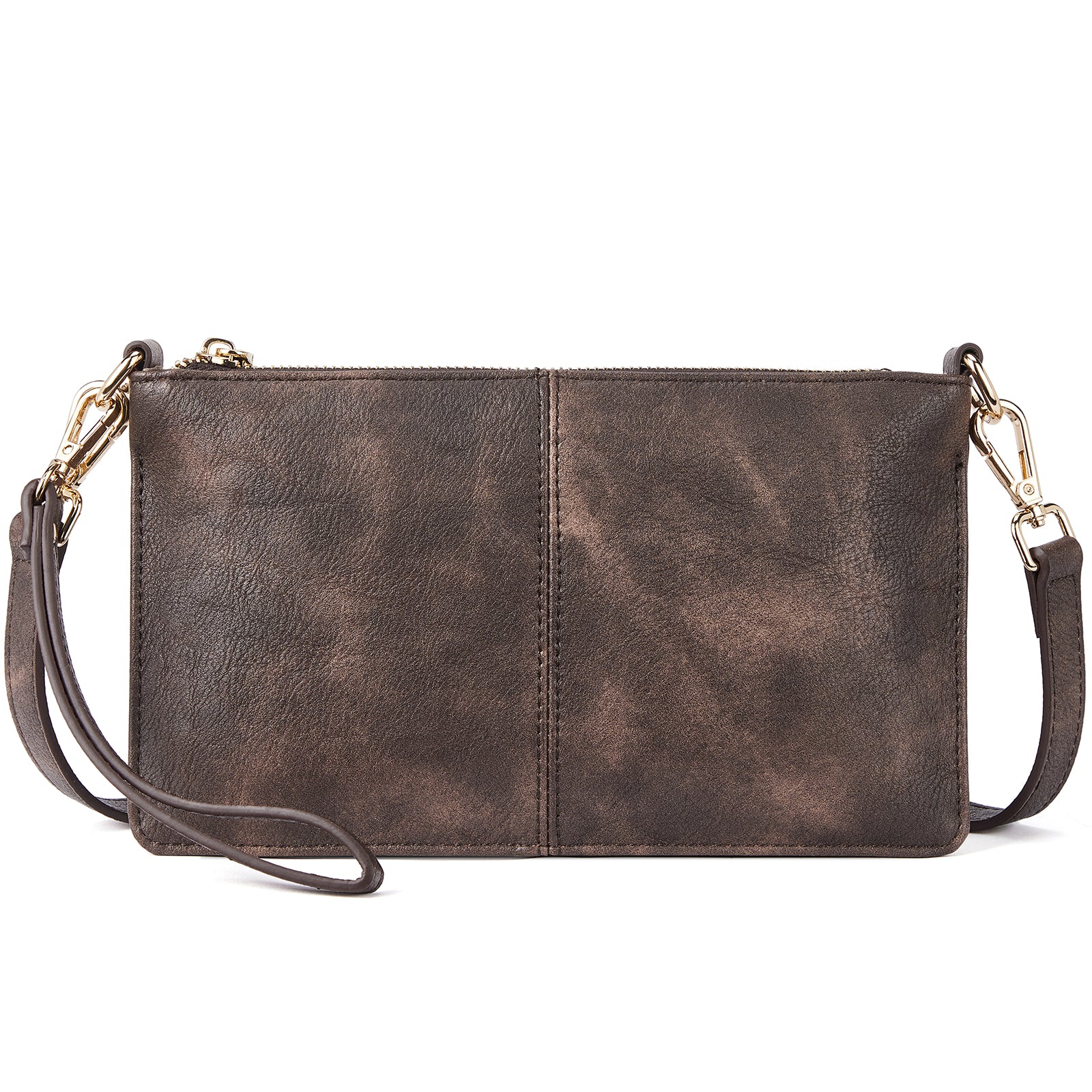Nola  Chic and Sustainable - The Vegan Leather Envelope Clutch Purse - Image 5