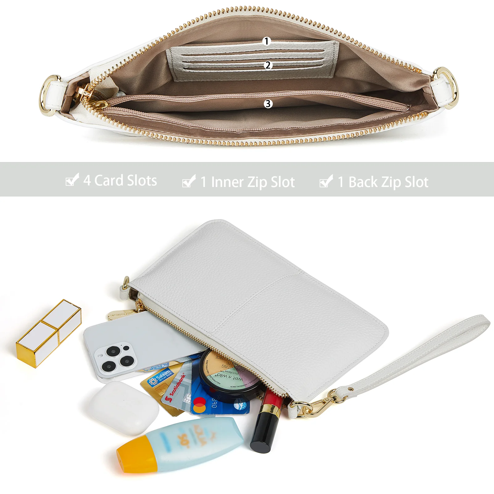 Nola Chic and Convenient - The Wristlet Clutch Purse - Image 14