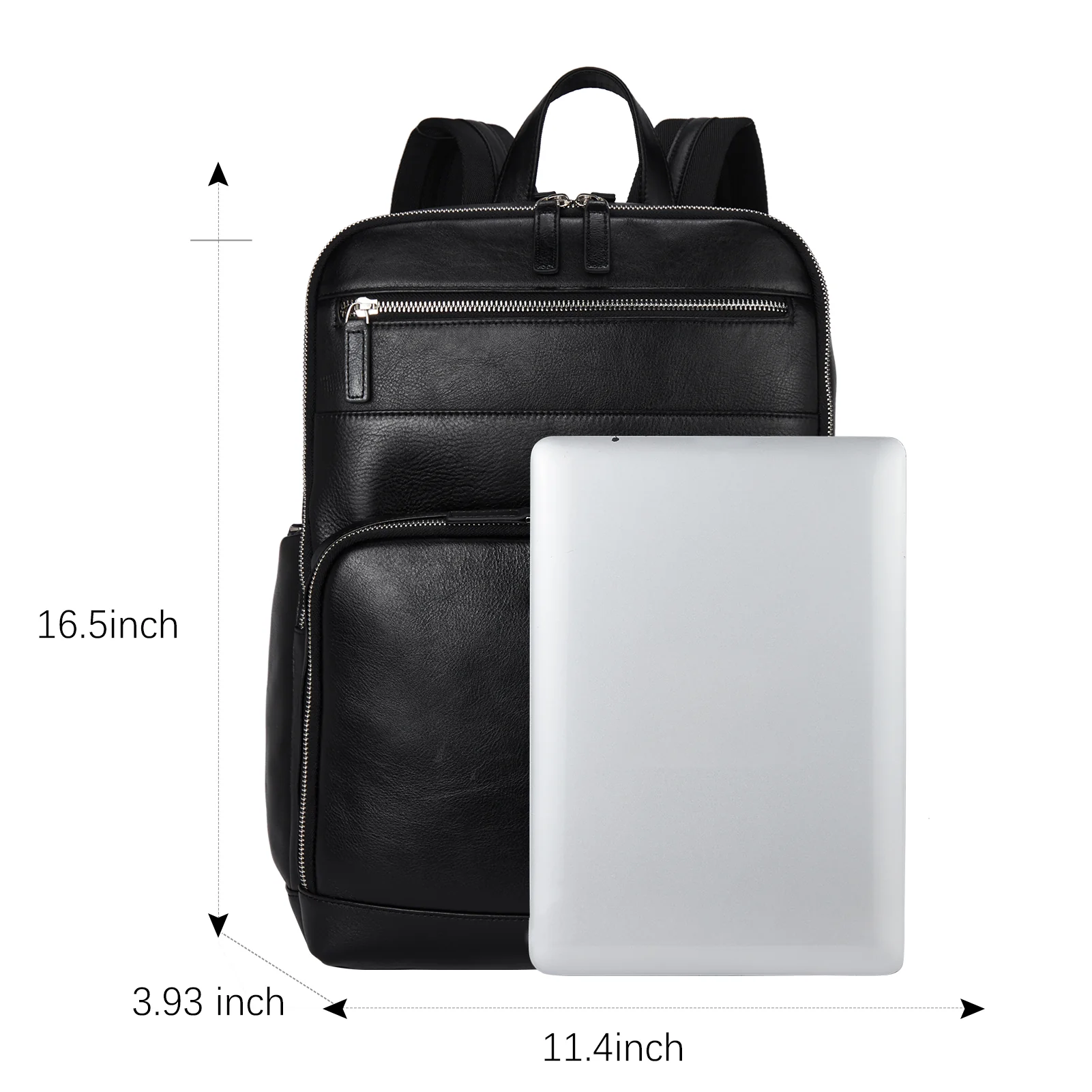 Versatile Men's Large Laptop Backpack for Travel and Business - Fits 15.6 inch Computers - Image 3