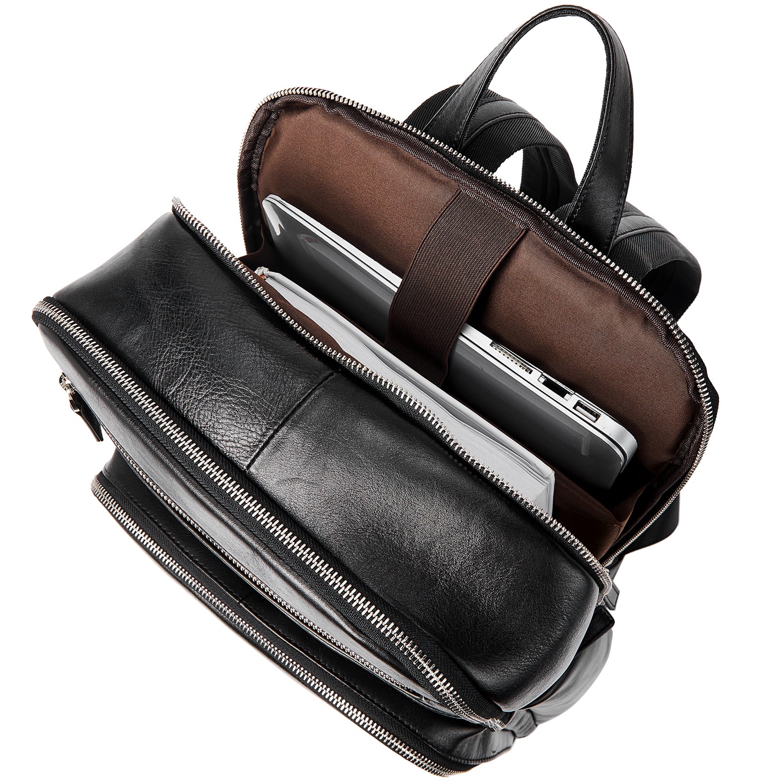 Versatile Men's Large Laptop Backpack for Travel and Business - Fits 15.6 inch Computers - Image 8