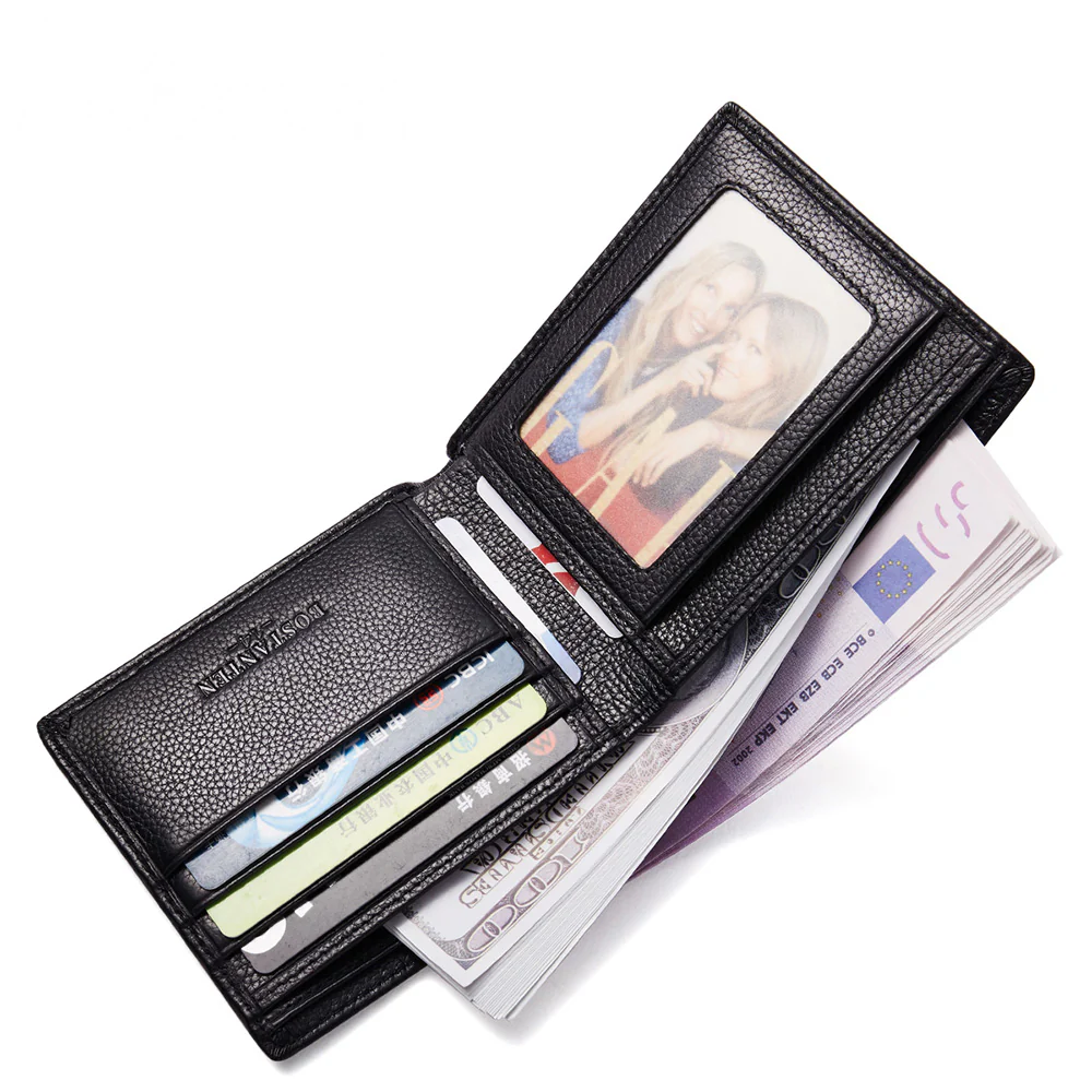 BOSTANTEN Classic Genuine Leather Wallet - Image 4