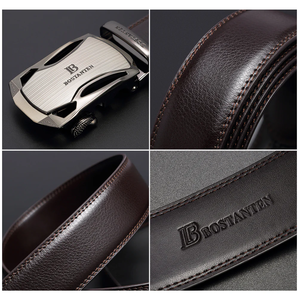 Timeless and Durable Men's Casual Leather Belts - Image 11