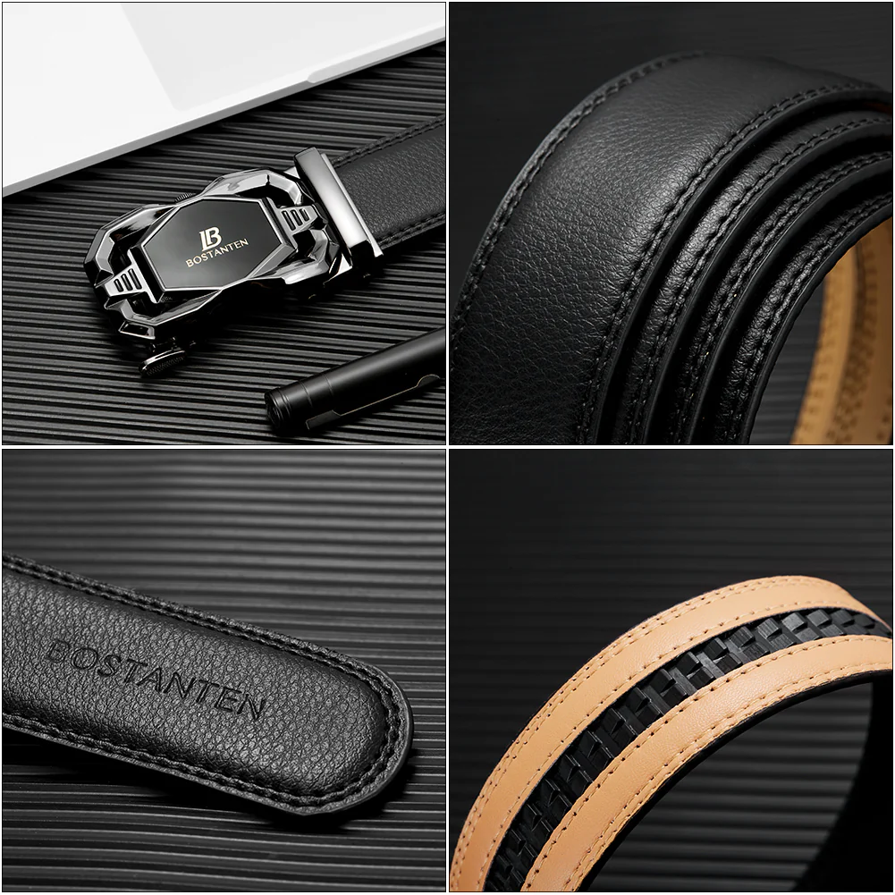 Timeless and Durable Men's Casual Leather Belts - Image 26