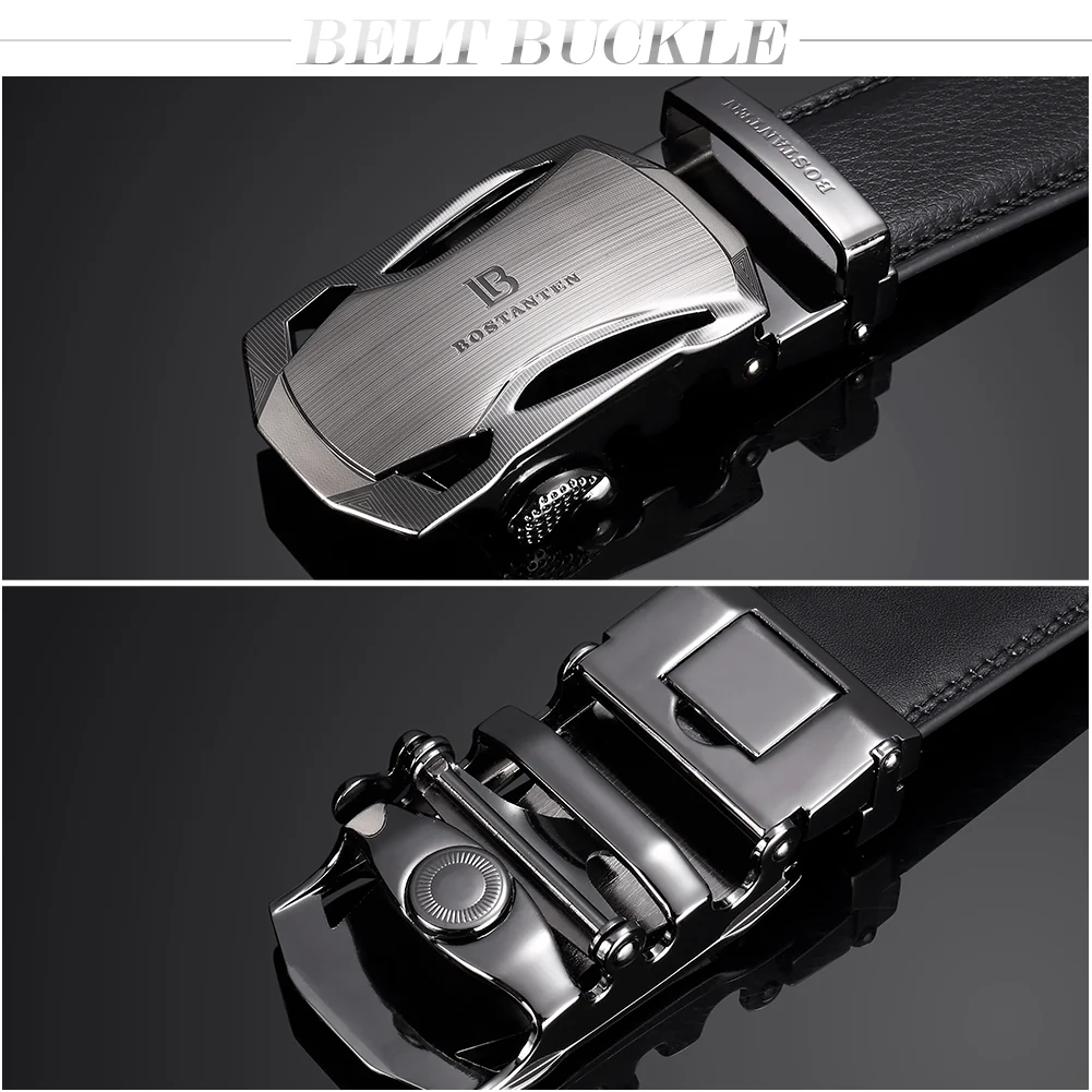 Timeless and Durable Men's Casual Leather Belts - Image 3
