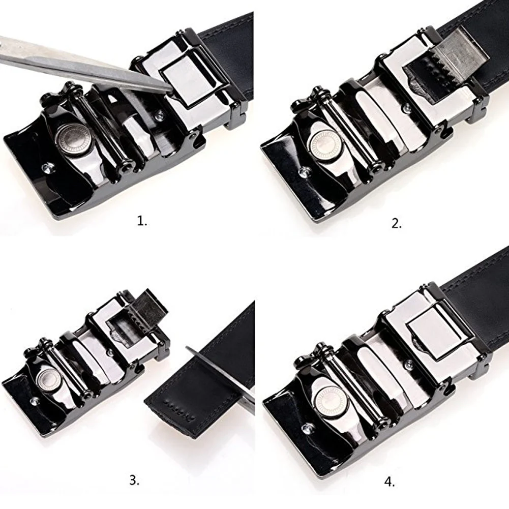 Timeless and Durable Men's Casual Leather Belts - Image 5