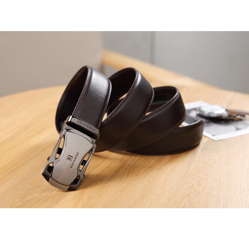 Timeless and Durable Men's Casual Leather Belts - Image 8