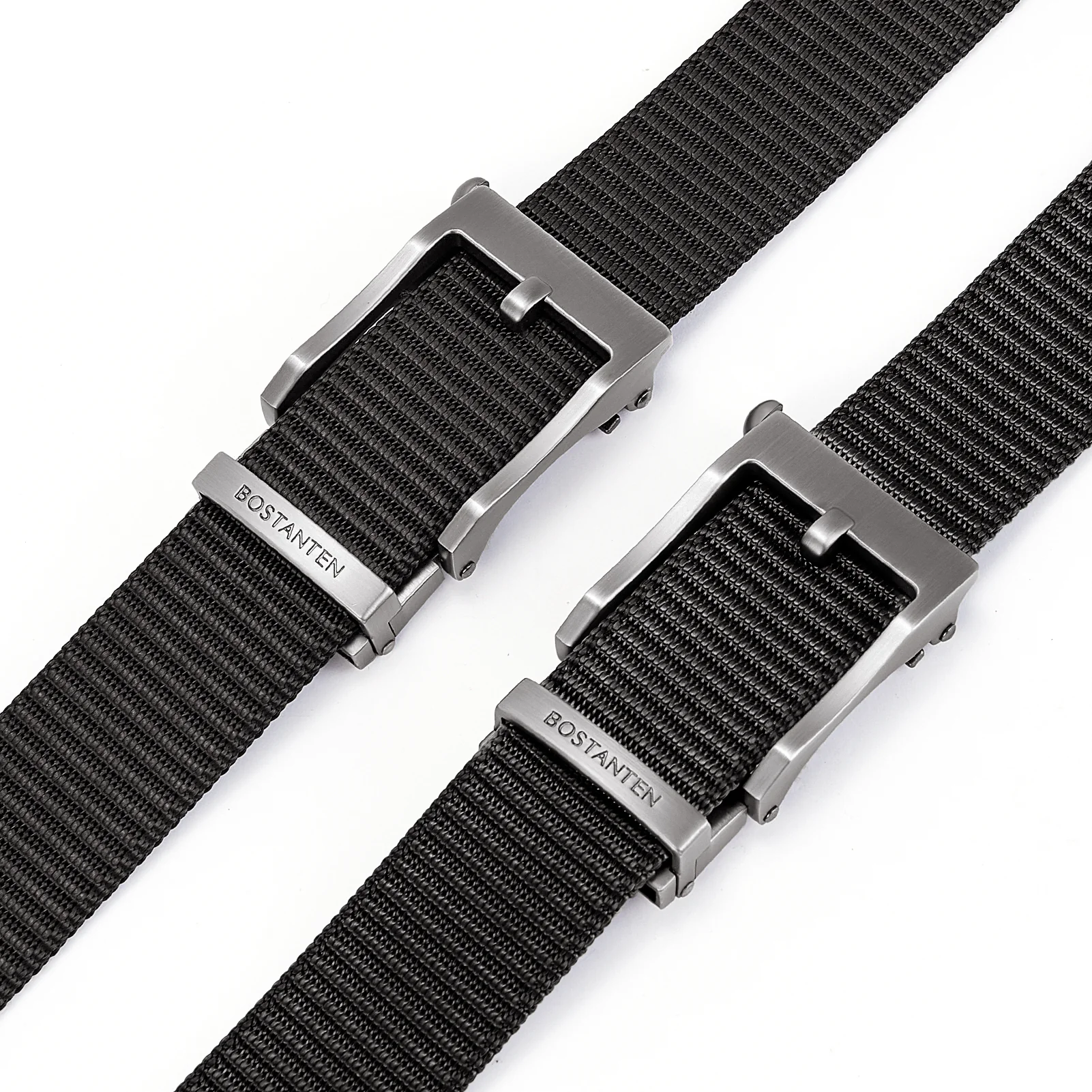 BOSTANTEN Men's Ratchet Dress Belts 2 Packs, Trim to Fit - Image 6