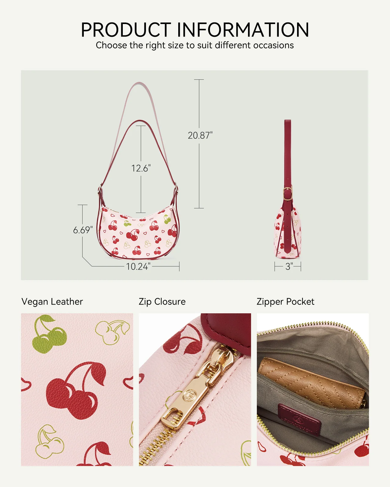 KWELI Woven Leather Half Moon Shoulder Bag - Image 28