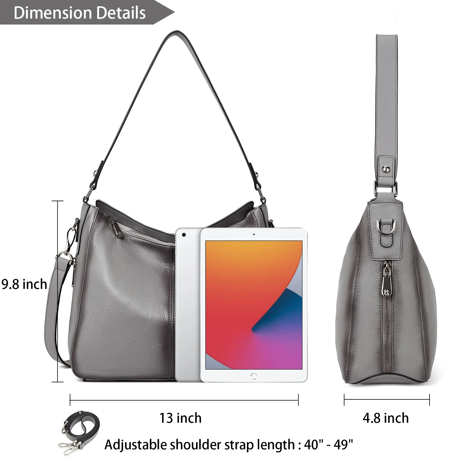Kweli Hobo Shoulder Crossbody Bags - Image 3
