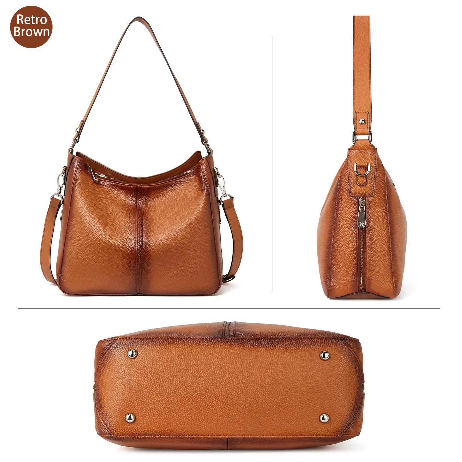 Kweli Hobo Shoulder Crossbody Bags - Image 9