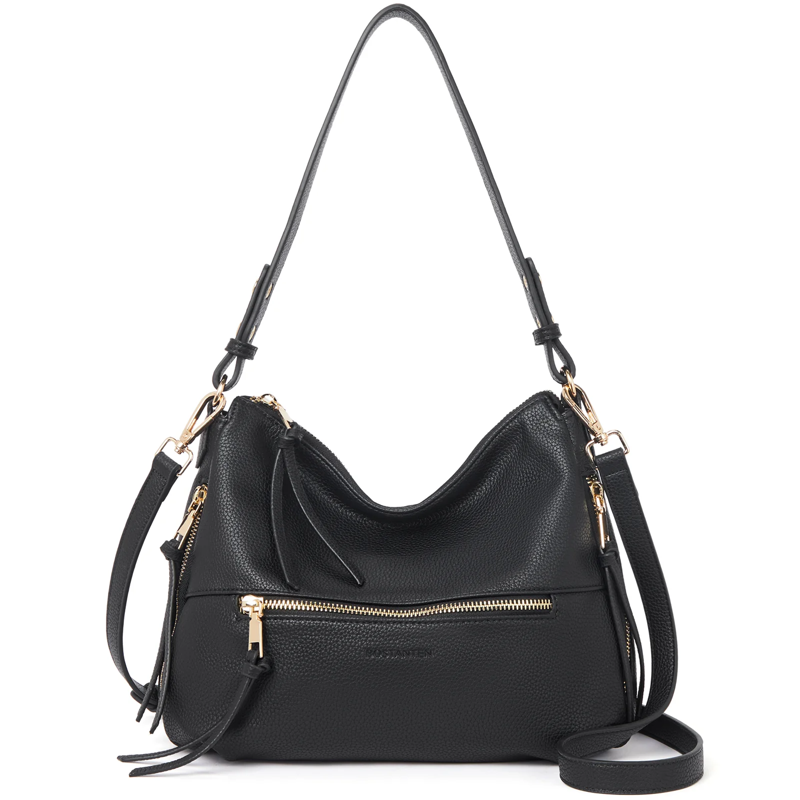 BOSTANTEN Purses for Women Designer Handbags Vegan Leather Hobo Bags Ladies Shoulder Bags Pocketbooks Brown - Image 12